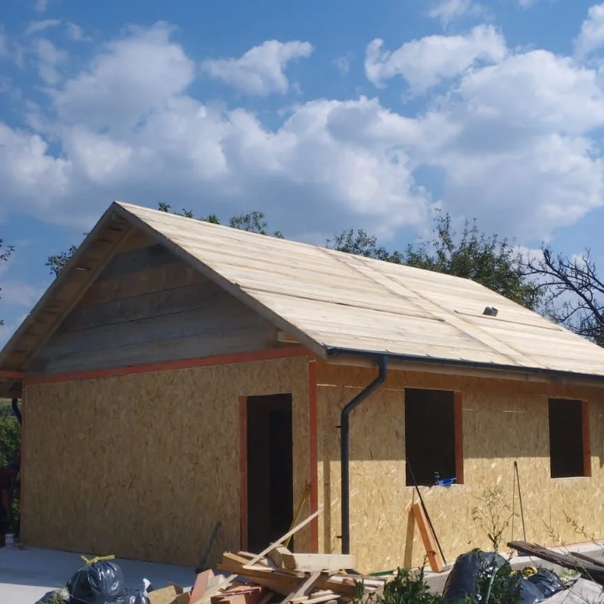 casa 60mp din panouri sip poliuretan de la sip vlamada